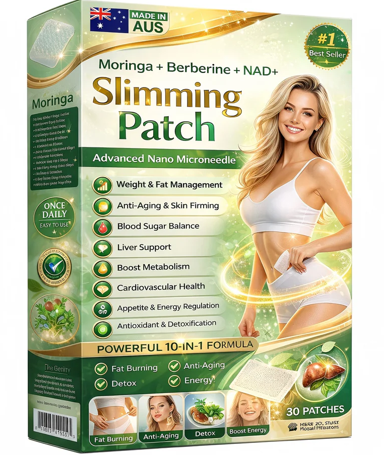 Moringa + Berberine + NAD+ 10-in-1 Microneedle Slimming Patch