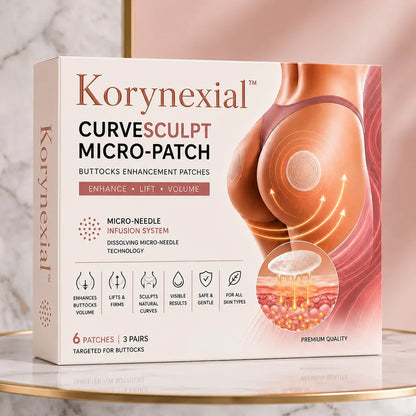 Korynexial™ CurveSculpt Micro-Patch ✦ Sculpt • Firm • Smooth Lower Body Curves ✦ Micro-Needle Infusion System