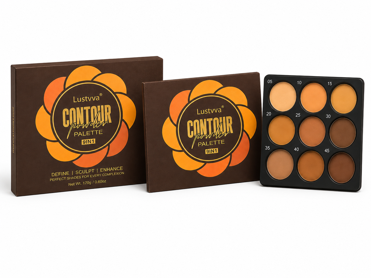 Lustvva™ 9-Color Foundation & Concealer Palette